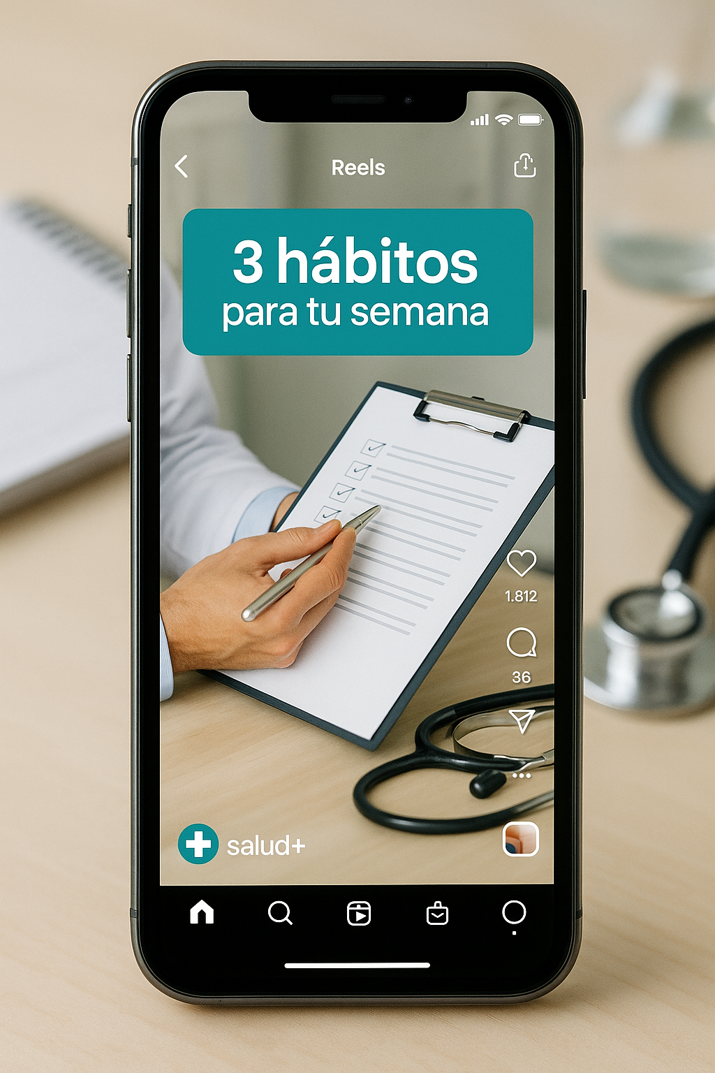 Salud+ — Clínica — Educación preventiva (slide 2)
